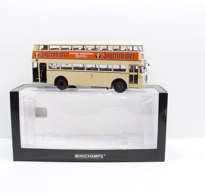 Minichamps 439071082 Büsing D2U offener Heckeinstieg Jägermeister  1:43 lf2580 - Bild 1 von 4