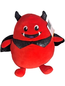 NWT HugFun International 10.5" BABY RED DEVIL WITH CAPE Pillow Plush - Picture 1 of 5