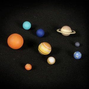 9pcs Solar System Teaching Model Planet Model Astronomy Science Educational - Picture 1 of 24