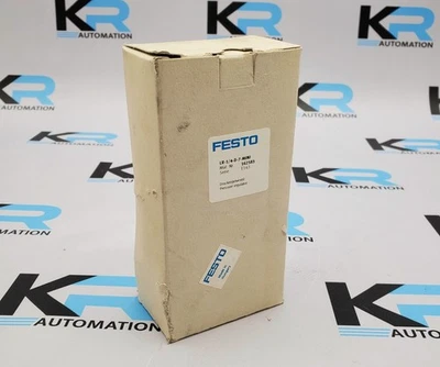 Regulador de presión Festo LR-1/4-D-7-MINI con manómetro MA-40-10-1/8 Foto 1 de 4