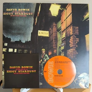 David Bowie Ziggy Stardust 40th Ann New Vinyl LP Record 2012 180g Reissue & DVD. - Picture 1 of 14