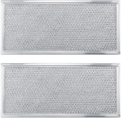 Repuesto filtro grasa microondas: 13" X 6", para Whirlpool GE, paquete de 2 Foto 1 de 4