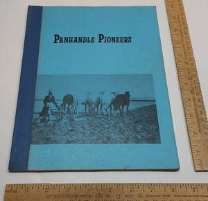 1973 - Vol 4 - PANHANDLE PIONEERS - Texhoma, OK - illustrated paperback BOOK - Picture 1 of 9