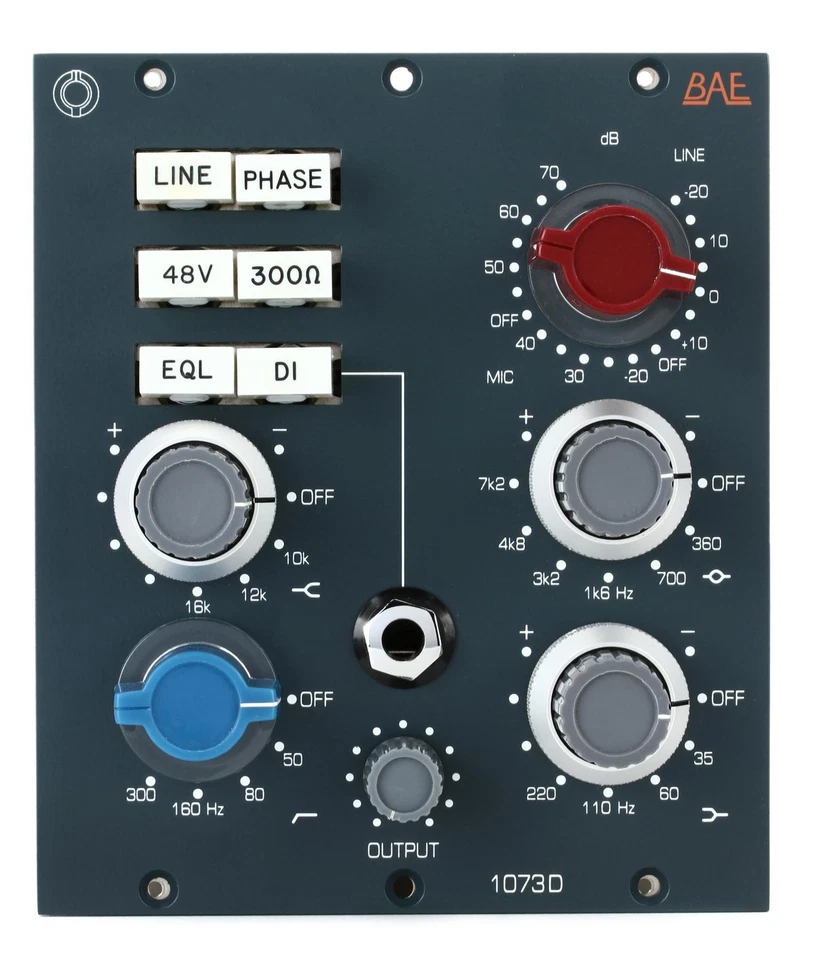 BAE 1073D 500 Series Microphone Preamp & EQ - Image 1 of 1