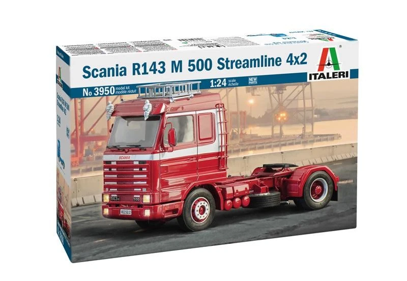 1:24 ITALERI Scania R 143 M 500 Streamline 4X2 Kit IT3950 - Immagine 1 di 2