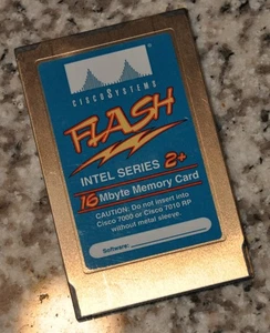 16MB Intel Series  2+ Flash PCMCIA for Cisco DEVICES - Picture 1 of 2