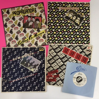 4 x NU диск 10» E.P.s: дешевый трюк/пропаганда/континенты/новый Musik-1980 ML 2314 - Изображение 1 из 4