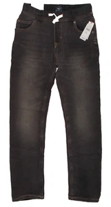 GAP KIDS NEW LARGE REGULAR DENIM JOGGER DARK WASH NEW WITH TAG NWT FREE SHIPPING - Picture 1 of 1