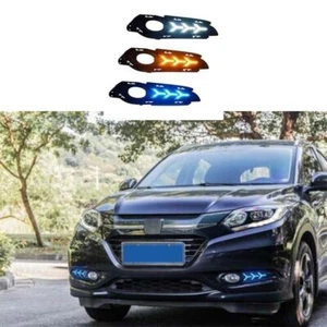 Parachoques delantero luz antiniebla transmisor 2015-2018 LED DRL para Honda HR-V Vezel 2 piezas - Imagen 1 de 9
