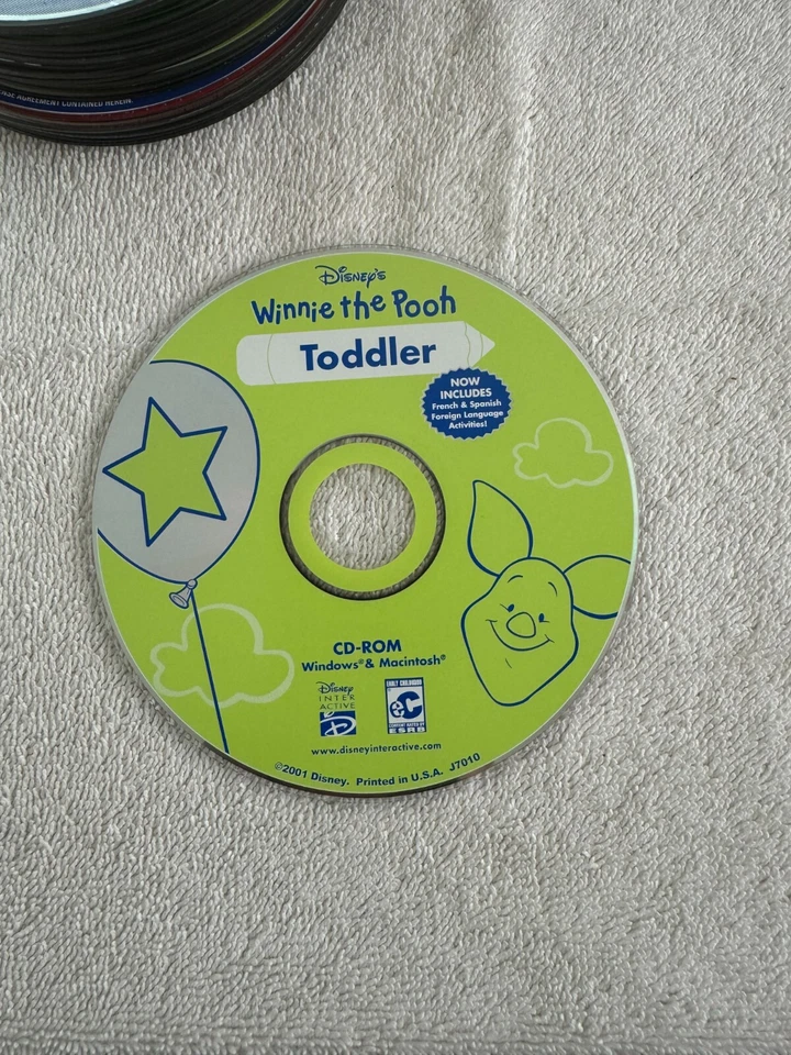 Disney Toddler Winnie the Pooh (PC, 2001) - Image 1 of 1