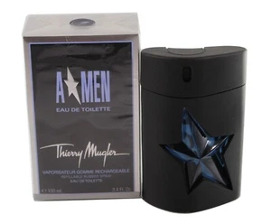 A MEN BY THIERRY MUGLER 3.4/3.3 OZ EDT SPRAY(RUBBER) FOR MEN NEW IN A BOX - Picture 1 of 1