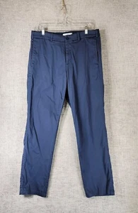 Hill City Everyday Hose Herren 33x32 Dusk Navy sportliche Passform Stretch Gummibund - Bild 1 von 11