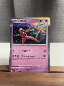 Pokémon TCG Deoxys Paradox Rift 074/182 Regular Holo Rare - Picture 1 of 2