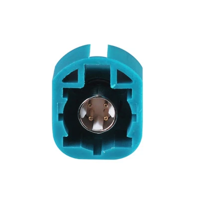 4pcs HSD RF Connector Fakra Water Blue male plug pin straight Vertical PCB mount - Image 1 of 3