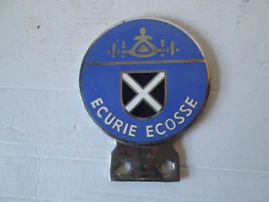 Insignia de parrilla Ecurie Escocia. Insignia de club de motor. insignia de auto. Insignia de vehículo - Imagen 1 de 2