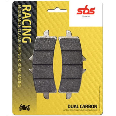 SBS DCC Dual Carbon Brake Pads Suitable For Yamaha FZ1 Fazer (Half Faired) 2010 - Image 1 of 3