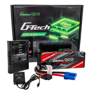 Gens ace 5300mAh 3S G-Tech Lipo Battery*1+ iMars mini G-Tech 60W Smart Charger*1 - Picture 1 of 2