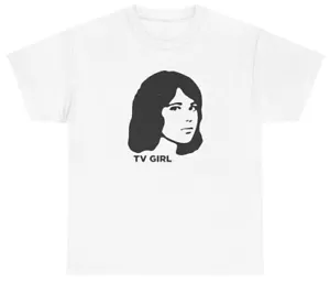 TV Girl T-Shirt Who Really Cares Tour Fan Geschenk Y2K-Stil französischer Ausstieg Tee - Bild 1 von 3