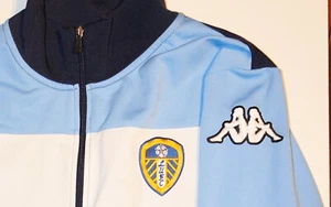 Leeds United - 2016 Kappa Track Suit - Top & Bottom - UK Size - Mens L (Large) - Bild 1 von 7