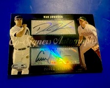 2006 Topps Co-Signers Dual Autographs #CS79 Dan Johnson/Conor Jackson AUTO 3A