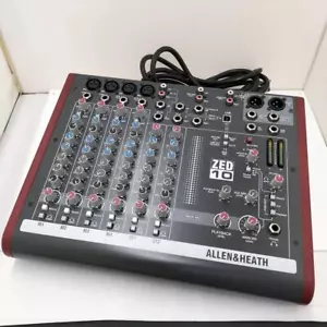 Allen & Heath ZED-10 Korg Multipurpose Mixer Excellent Condition from Japan Used - Picture 1 of 10