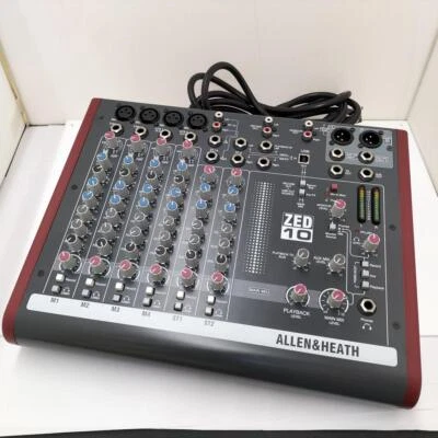 Allen & Heath ZED-10 Korg Multipurpose Mixer Excellent Condition from Japan Used - Image 1 of 4