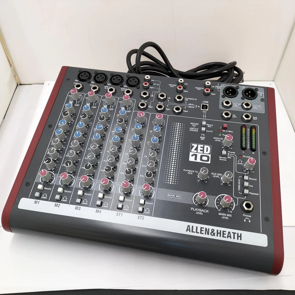 Allen & Heath ZED-10 Korg Multipurpose Mixer Excellent Condition from Japan Used - Image 1 of 4