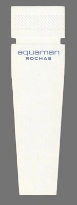 Carte publicitaire - advertising card  - Aquaman de Rochas recto verso - Photo 1/2