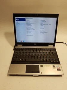 HP EliteBook 2530p - Intel Core 2 Duo L9400 - 4GB RAM - NO HDD - Imagen 1 de 12