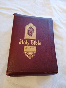 KJV Holy Bible Revelation with the Knowledge of Him 1952 indexed, Tabs BookNames - Foto 1 di 24