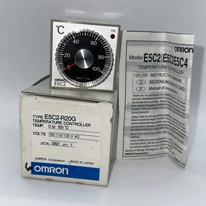 Omron E5C2-R20G Temperature Controller Temp 0 to 100°C **Brand New** - Picture 1 of 11