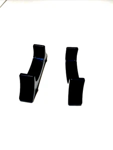 Nintendo Wii U OEM Console Vertical Stand Holders Set of 2 Black WUP-009 - Picture 1 of 3
