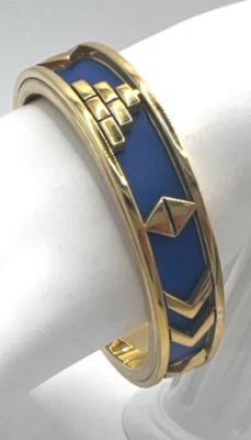 BRAZALETE HOUSE OF HARLOW 1960 COLOR ORO/AZUL AZTECA Foto 1 de 2