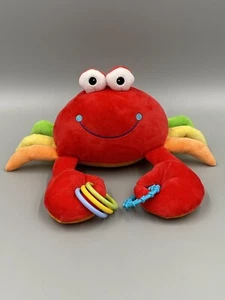 Baby Gund Color Fun Activity Krabbe Plüschtier 10 Zoll - Bild 1 von 11