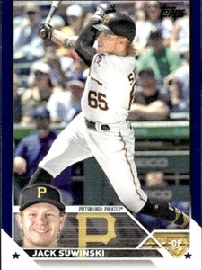 2023 Topps #288 Jack Suwinski Royal Blue Pittsburgh Pirates Baseball - Bild 1 von 2