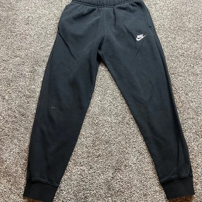 Nike Sweatpants Boys S Club Fleece Jogger Black Youth pocket - Image 1 of 4