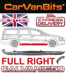 FOR VOLVO V70 00-07 FULL SILL REPAIR BODY RUST OUTER ROCKER PANEL RIGHT 31213268 - Picture 1 of 10