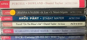 Bulk lot of ATMA Classical CDs (Vocal Counter Tenor) As Pictured G37 - Picture 1 of 2