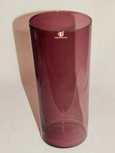 Iittala Finland Vase Becher violett im Verlauf mit Ekitett - Bild 1 von 6