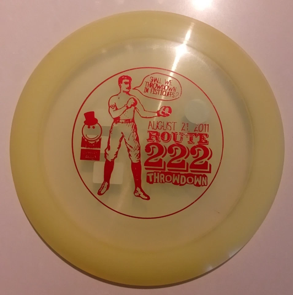 Discraft Nuke Z Glo 173g @2011 Mr Disc Golf - Image 1 of 1