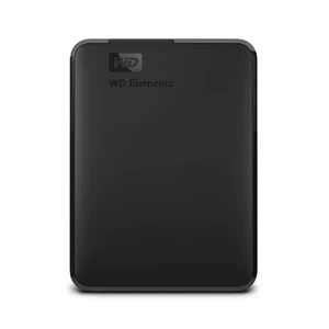 WD 5 TB Elements Portable External Hard Drive - USB 3.0, Black HDD 5TB - Afbeelding 1 van 10