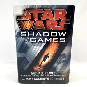 Star Wars Shadow Games Hardcover Michael Reaves & Maya K. Bohnhoff, HCDJ 2011 - Picture 1 of 18