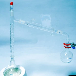 Lab Glass distillation kit & apparatus lab glassware supplier 24/40 joints - Picture 1 of 5
