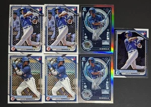 2024 Bowman Chrome Arjun Nimmala 1st & Inserts Toronto Blue Jays - Bild 1 von 1