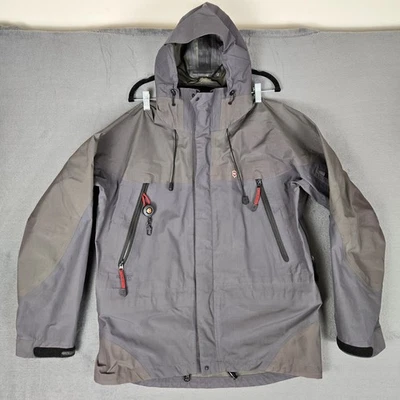 Jaqueta Victorinox Masculina Cinza Médio Gore Tex XCR Impermeável Concha Externa *LEIA - Imagem 1 de 4
