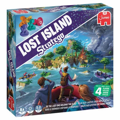 Jumbo Spiele Stratego Lost Island Strategiespiel Gesellschaftsspiel ab 8 Jahren - Bild 1 von 4