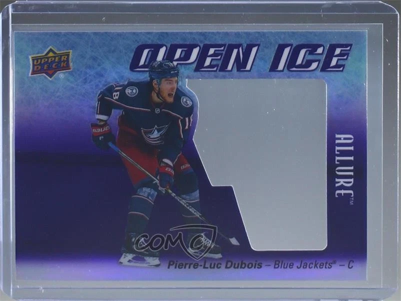 2019-20 Upper Deck Allure Open Ice Purple /10 Pierre-Luc Dubois #OI-PD - Image 1 of 2