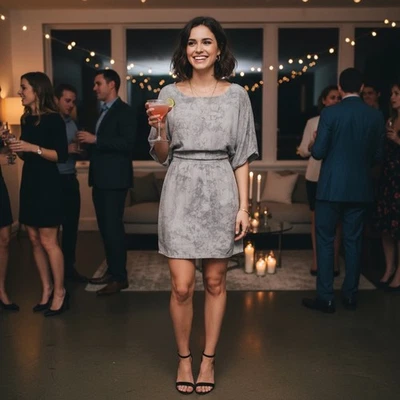 NWT!! GYPSY 05 Silk Tie Dye Dress Cold Shoulders Mini Festival Party X-Small - Image 1 of 4