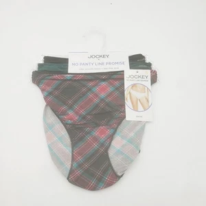 Paquete de 3 bragas de bikini Jockey No Panty Line Promise talla 6/M nuevas con etiquetas - Imagen 1 de 6