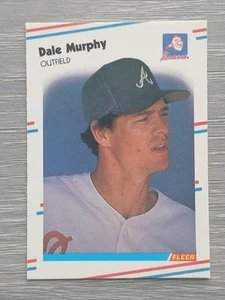 DALE MURPHY 1988 FLEER MINI GLOSSY BRAVES - Picture 1 of 2